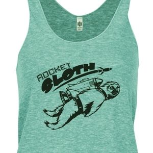 SLOTH American Apparel Racerback Tank Top Shirt M